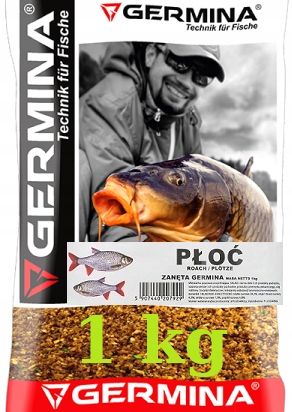 ZANĘTA GERMINA GROUNDBAIT 1 kg BASIC PŁOĆ Roach