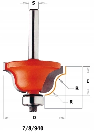 Cmt 940.270.11 Fréza Hm R=4 D=28,7 I=11,5 S=8