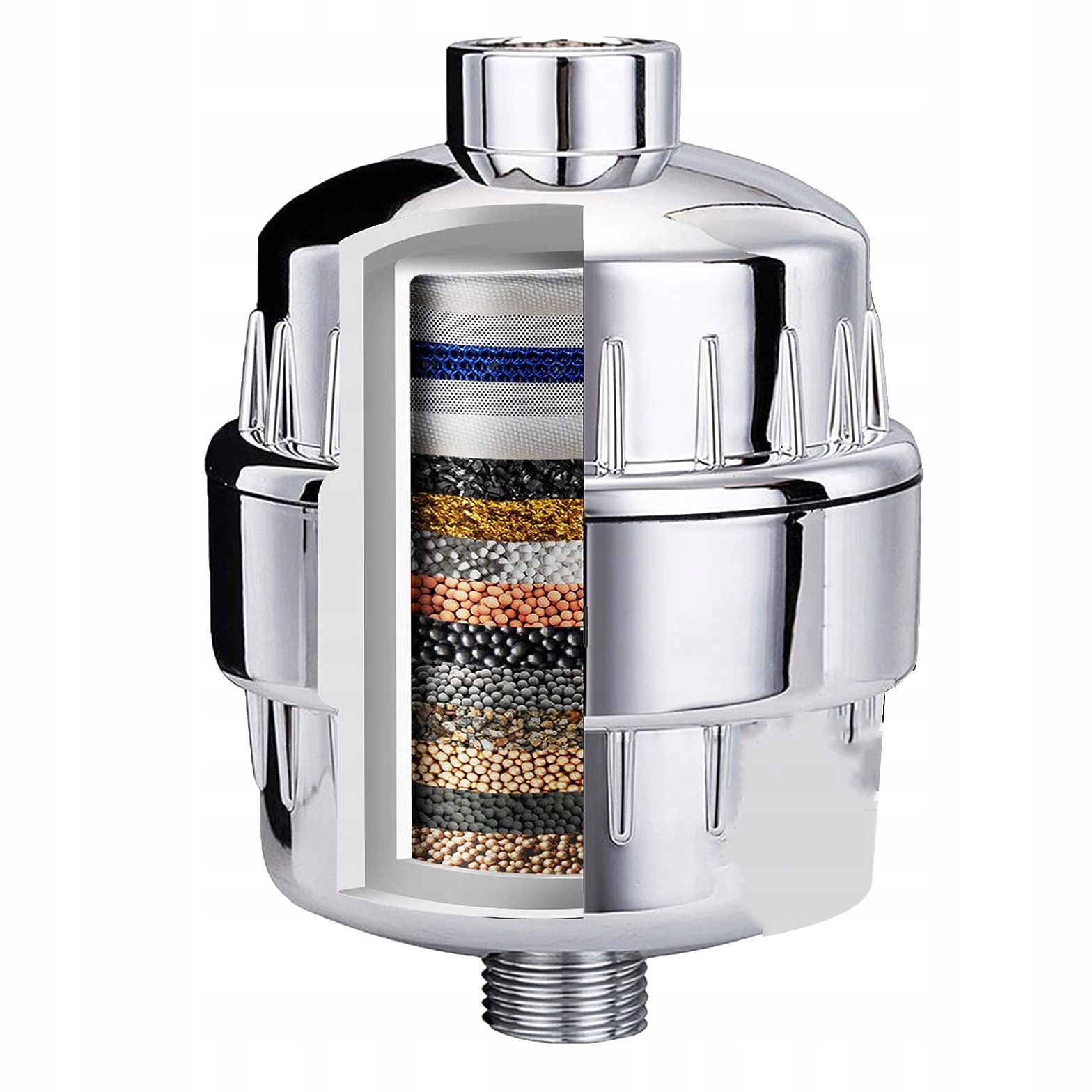 Output Revitalizing Shower Filter Reduces Dry Itchy Skin, Dandruff, Eczema