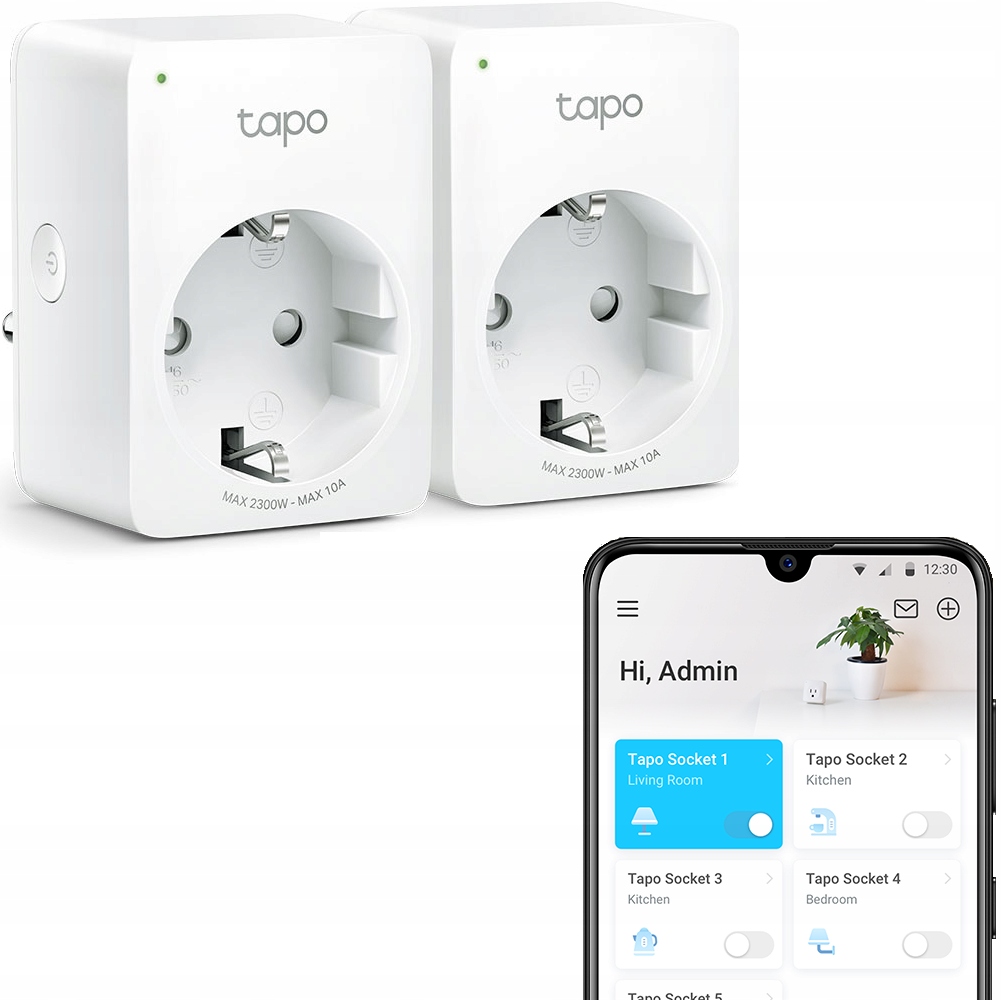 

Gniazdko Smart Plug WiFi Tapo P100(2-pack)