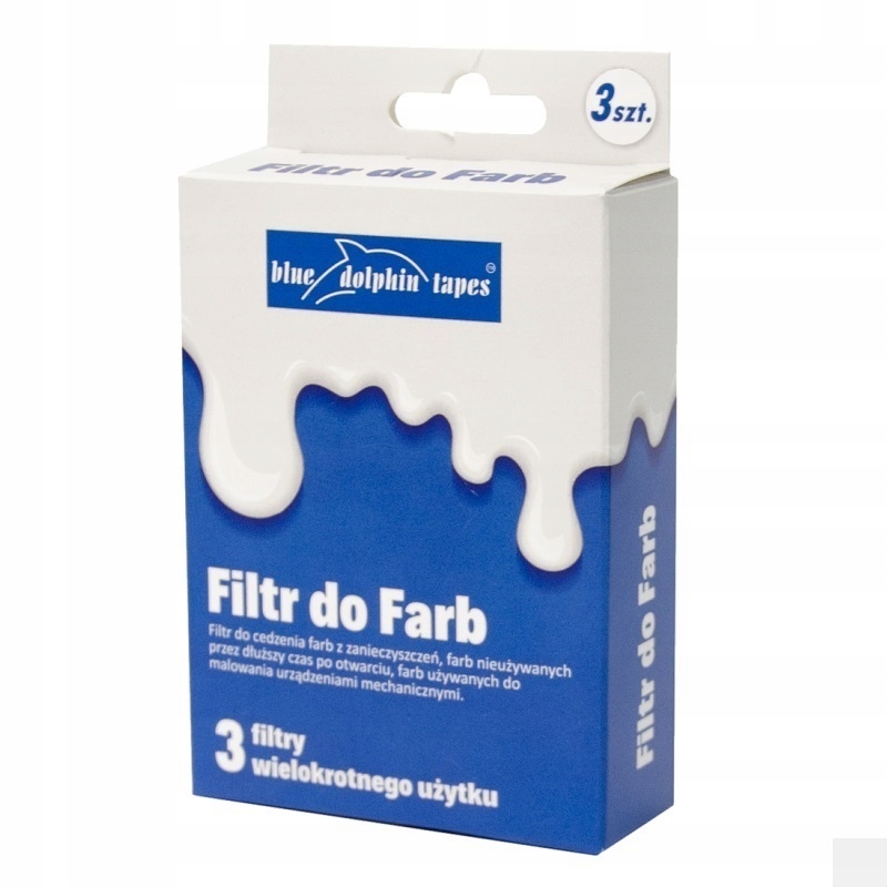 

Filtr Do Farb Farbiarski Blue Dolphin 3 szt