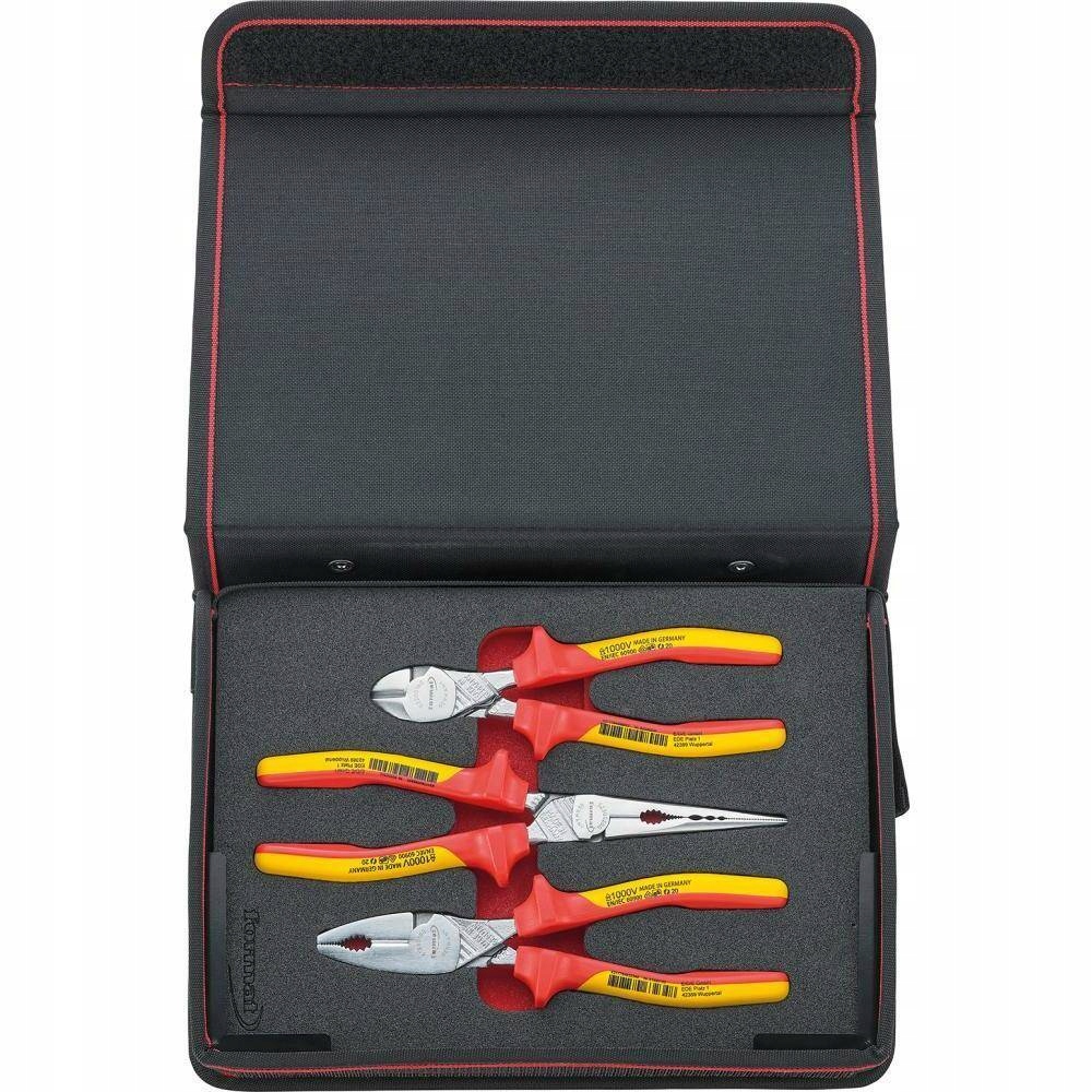 Sada kleští Vde Mig rukoj.2-komponent. 3-dílná v aktovce Format