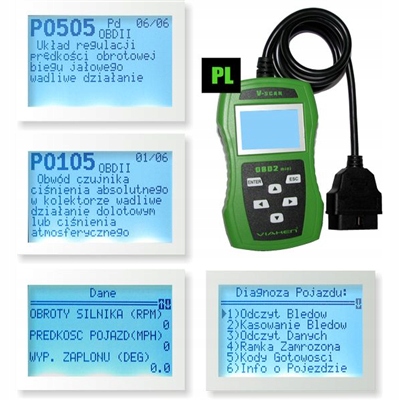 Interfejs Skaner VSCAN OBD2 MINI z obsługą CAN UDS Marka VIAKEN