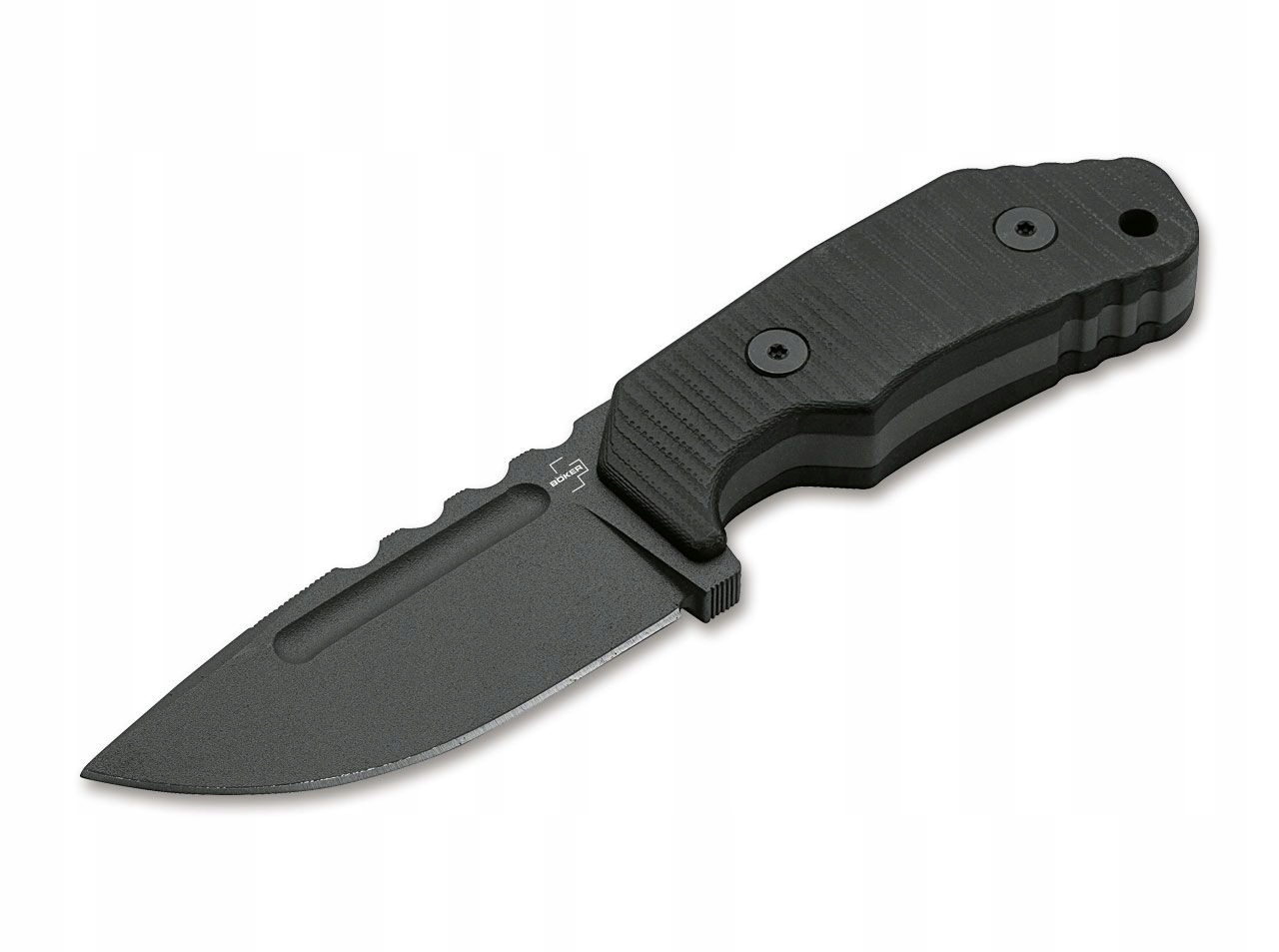 Boker Plus Nůž Little Dvalin Black G10 D2 80 mm Slipjoint Kydex