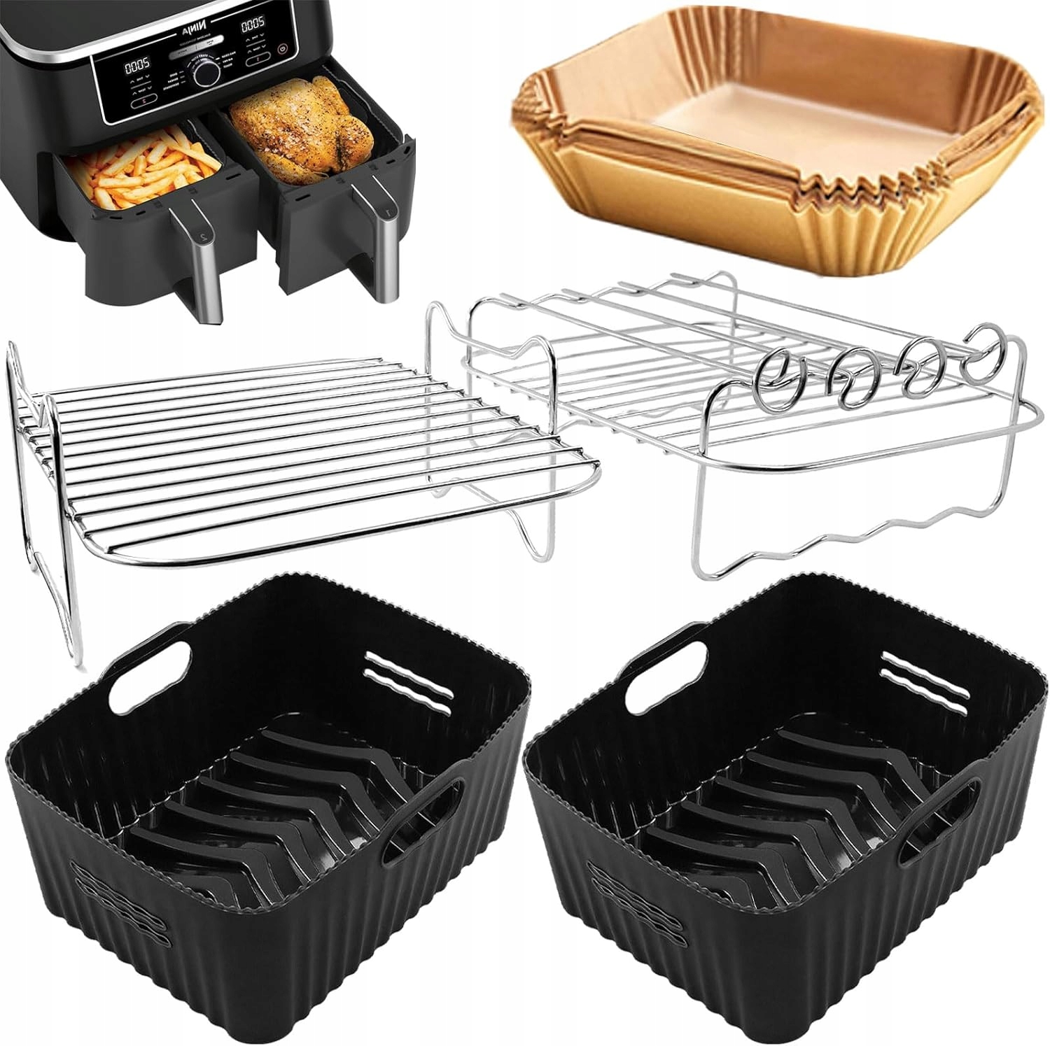 Příslušenství K Fritéze Ninja Foodi Max 10,4L 20 cm moleath Příslušenství