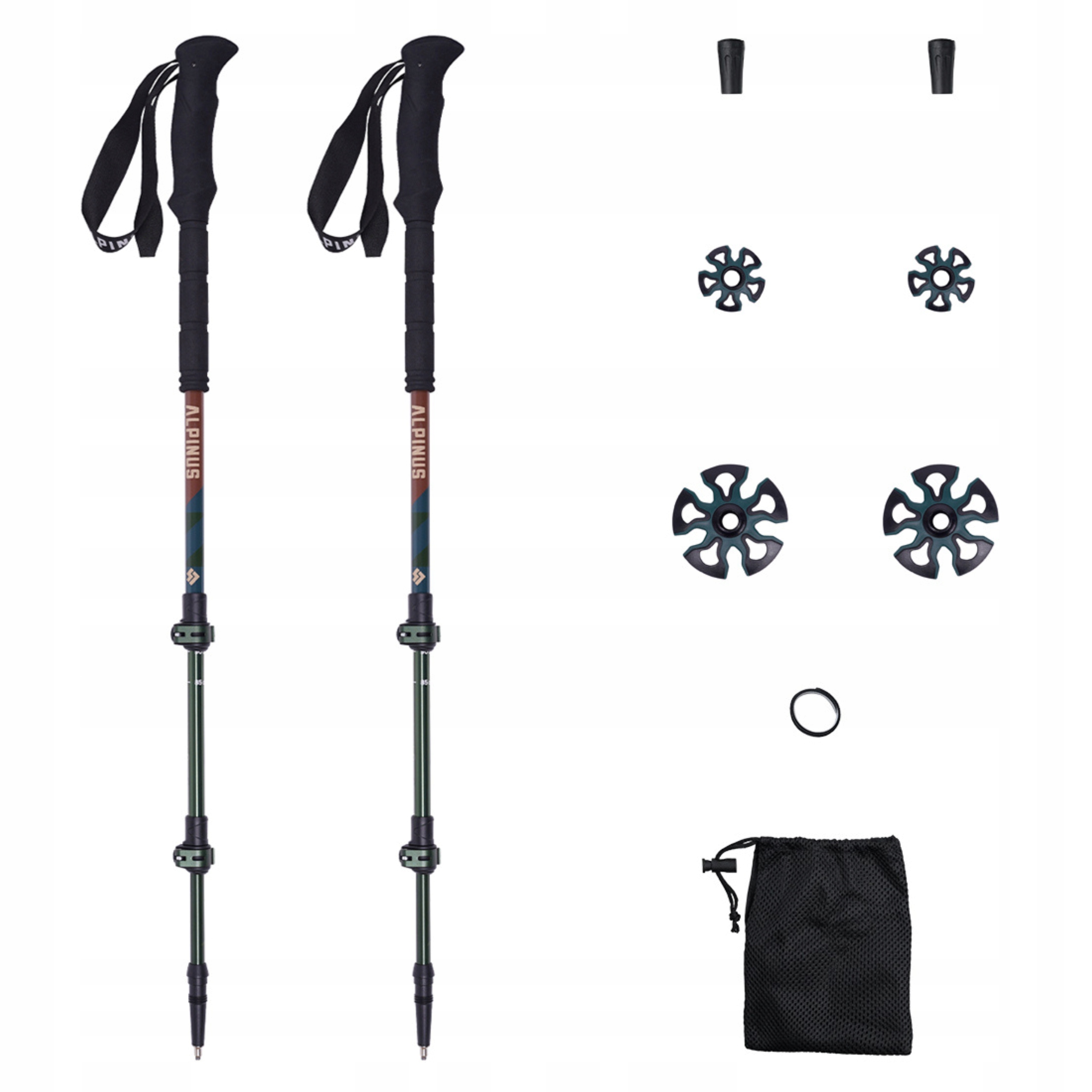 Kijki Trekkingowe Alpinus Kije Do Nordic Walking Regulowane W Góry Pro