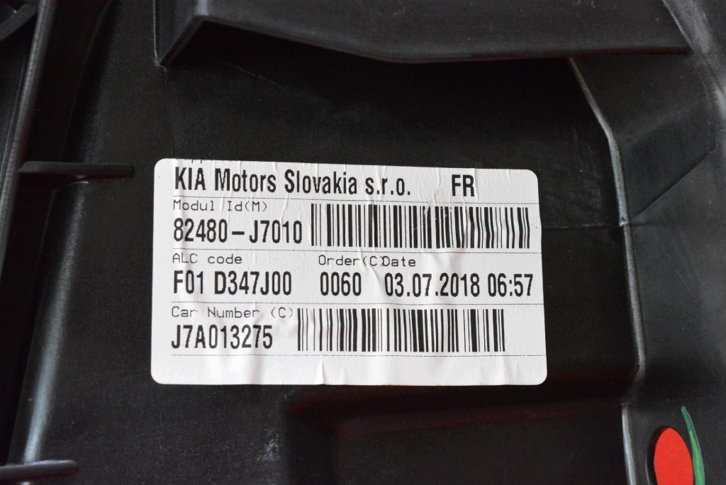 window regulator right front EU 82480-J7010 KIA CEED 3 III 5D HB 18-20