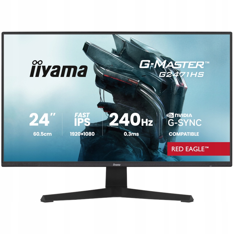 Monitor 23,8" Iiyama G2471HS-B1 Red Eagle Ips 1920x1080 Fhd 240Hz 0,3ms