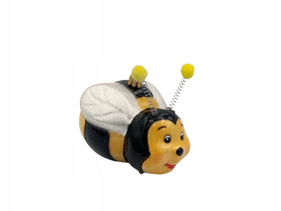 

Bombki Choinkowe Szklane Wesoła Pszczółka 12cm