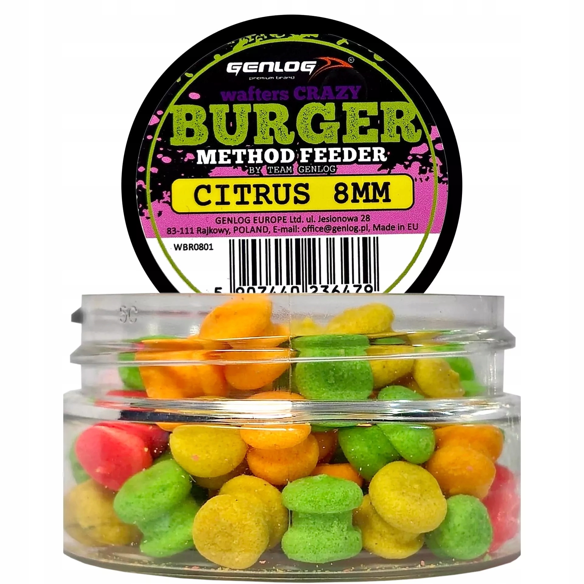 Crazy Wafters Burger Genlog Citrus 8mm 15g