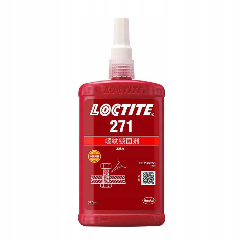 Lepidlo Loctite 271 250 ML Červené Spoľahlivé, Odolné