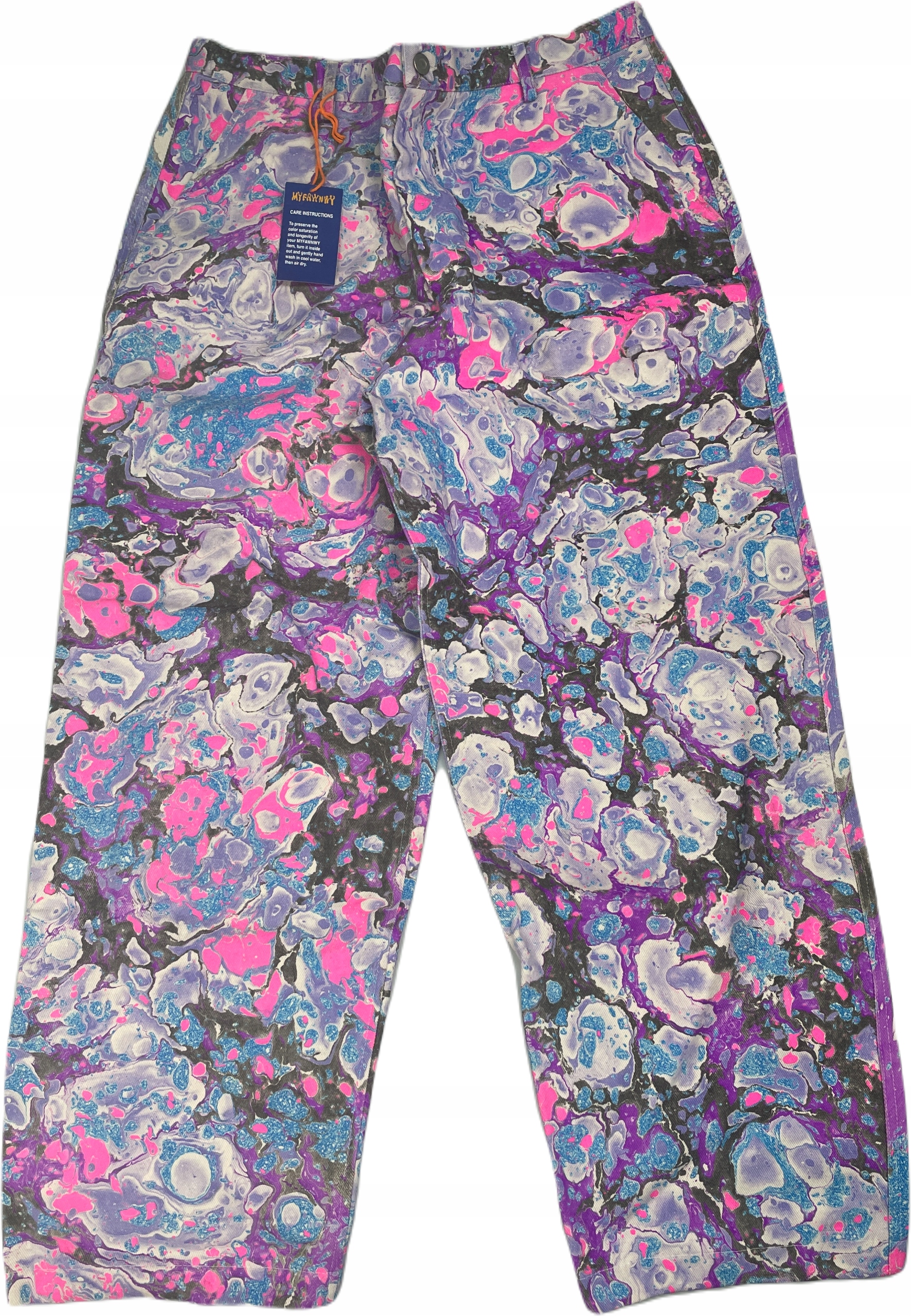 Dámské džínové kalhoty Myfawnwy XXL Handmade