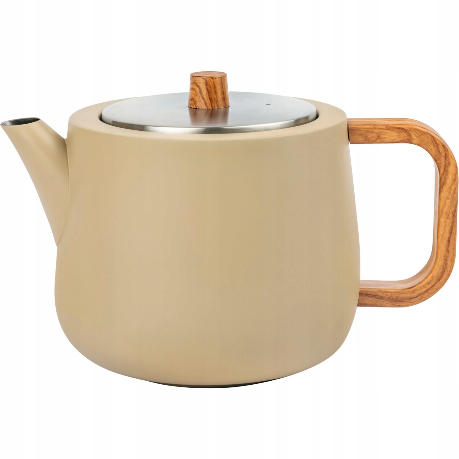 Bredemeijer Facet Čajová konvice, dvoustěnná, béžová, objem 1,1 l