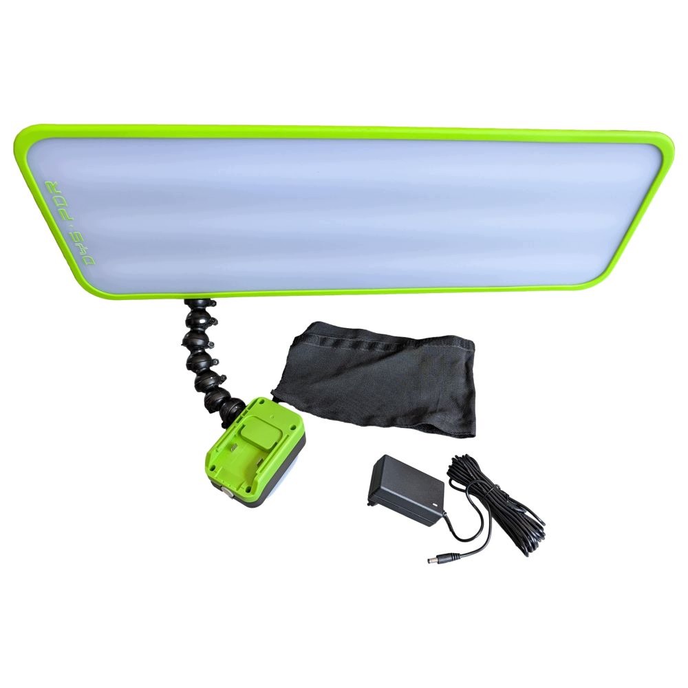 Mobilná tieniaca lampa Pdr na odstraňovanie záhybov pod batériou Bl Makita Led 6