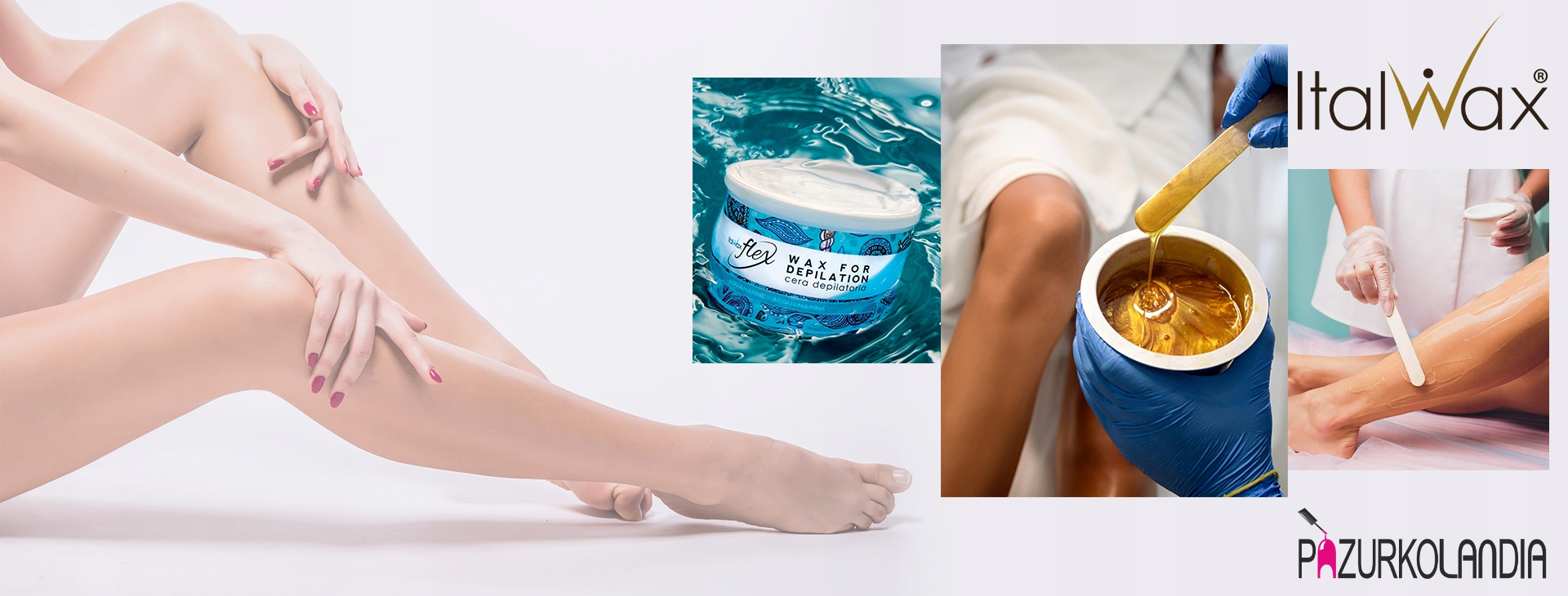 WOSK W PUSZCE ItalWax FLEX 400ml AQUAMARINE Opakowanie puszka