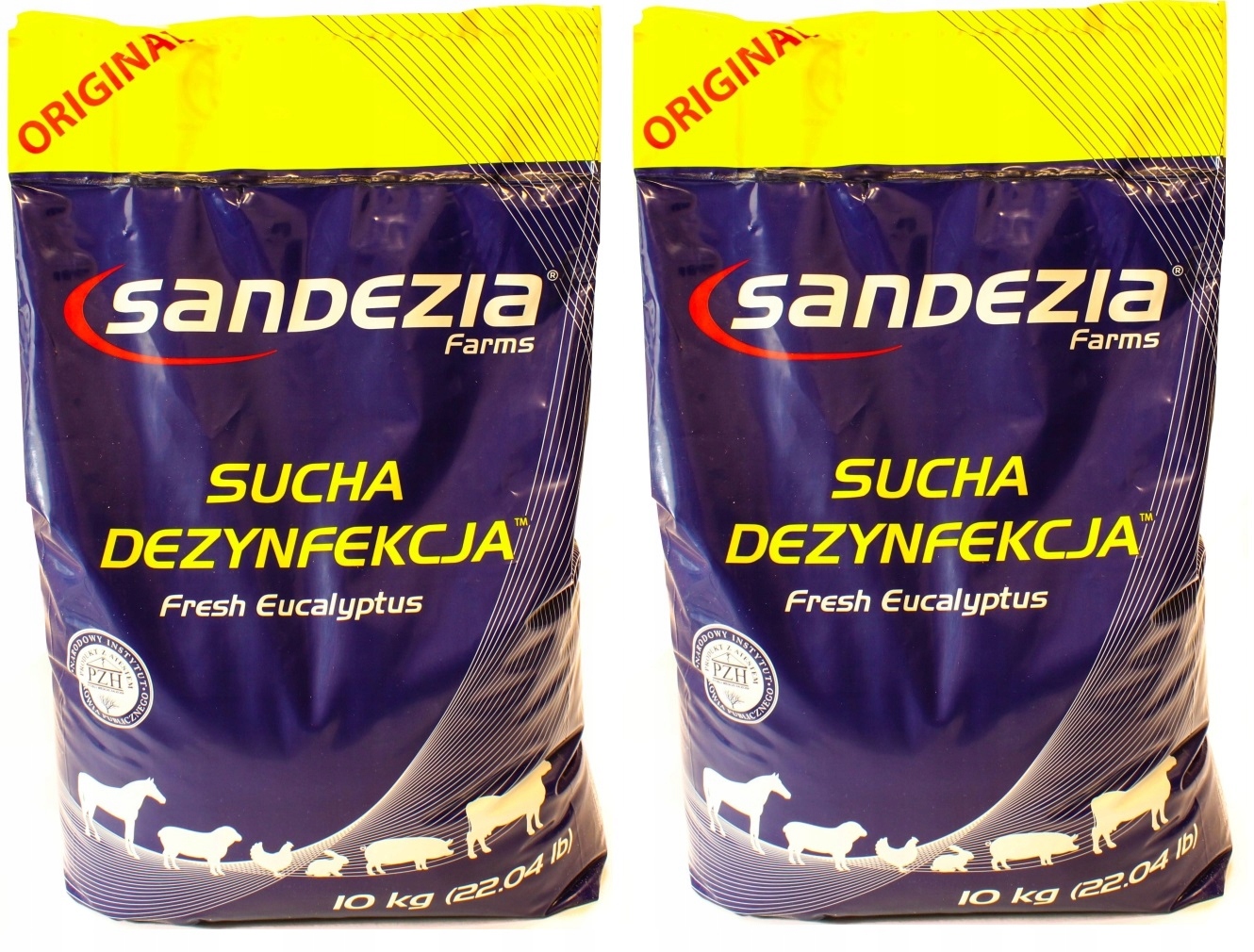 

Sandezia sucha dezynfekcja 2x 10kg wirusy bakterie