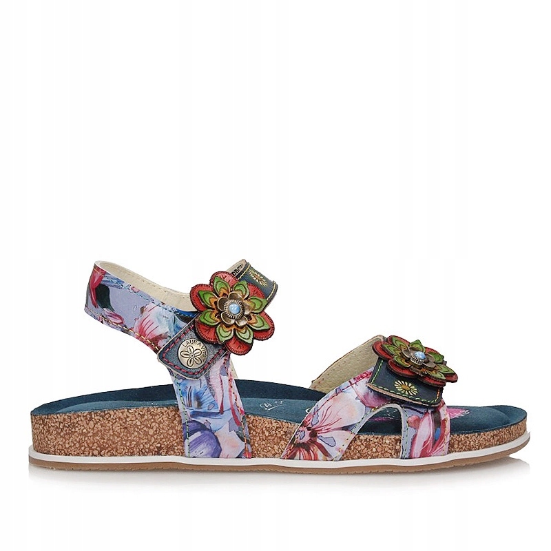 Pohodlné barevné dámské sandály Laura Vita AS318-12