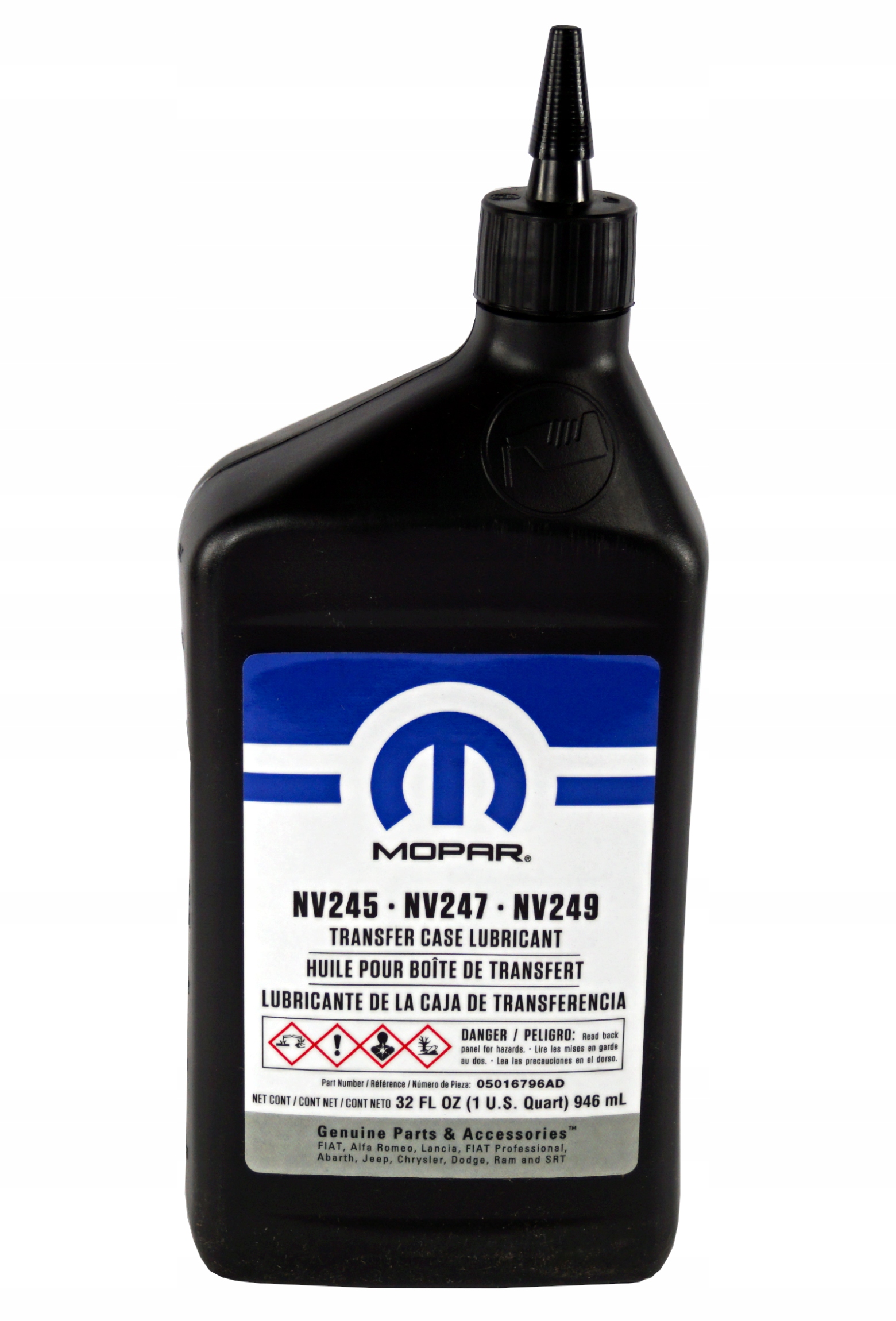 MOPAR МАСЛО ДЛЯ РЕДУКТОРА NV245 247 249 США ОРИГІНАЛ