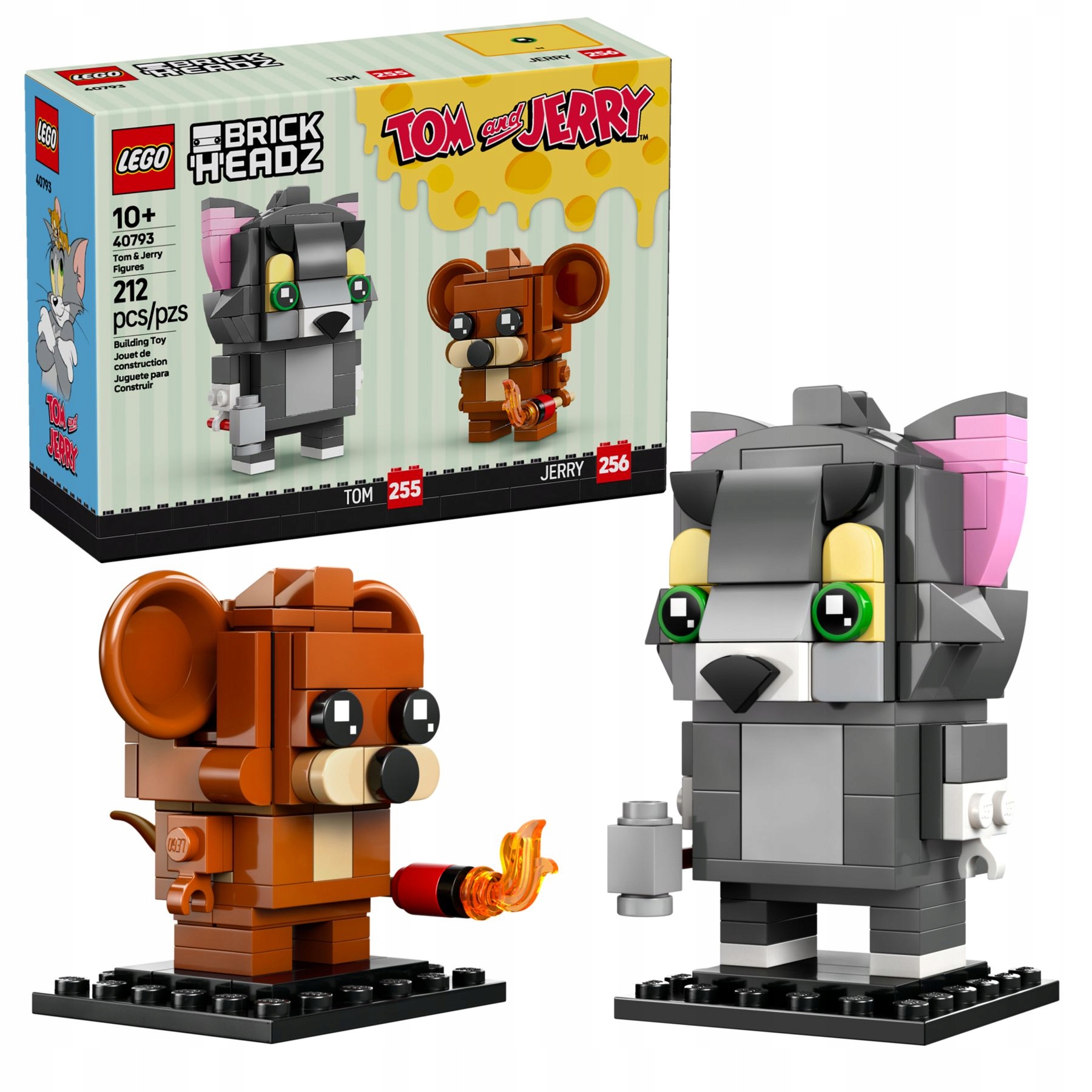 stavebnice Lego BrickHeadz 40793 Figurky Toma a Jerryho