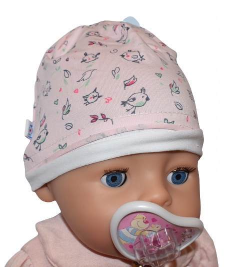 Czapeczka niemowlęca Bawełniana Dla noworodka 0-3M Kod producenta CDA-560