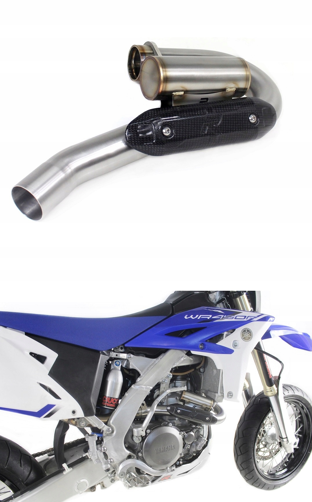 YA101DH - WR 450 F 2012 - 2015 коллектор PowerBomb DOMINATOR