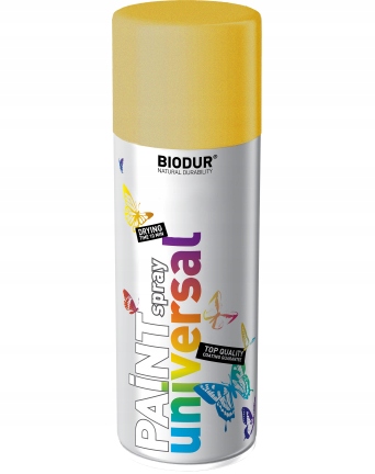 

Spray Emalia Biodur 400ml Ral 3050 Złoty Jasny