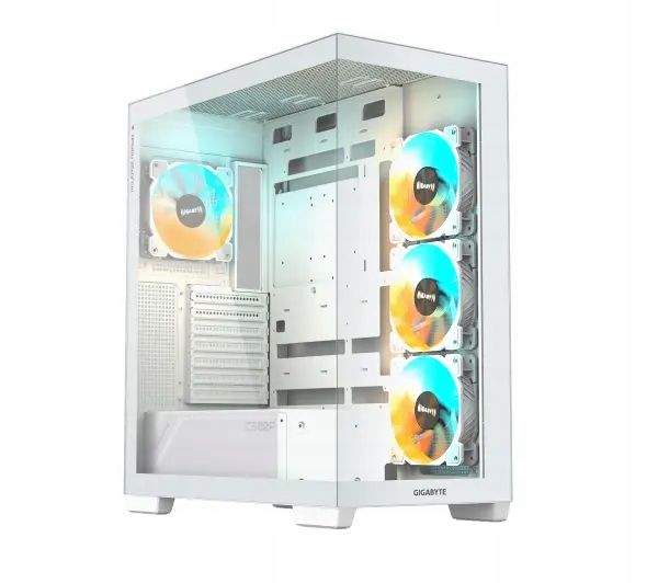 Počítačová Skriňa Gigabyte C500 Panoramic Stealth Ice Midi Tower biela