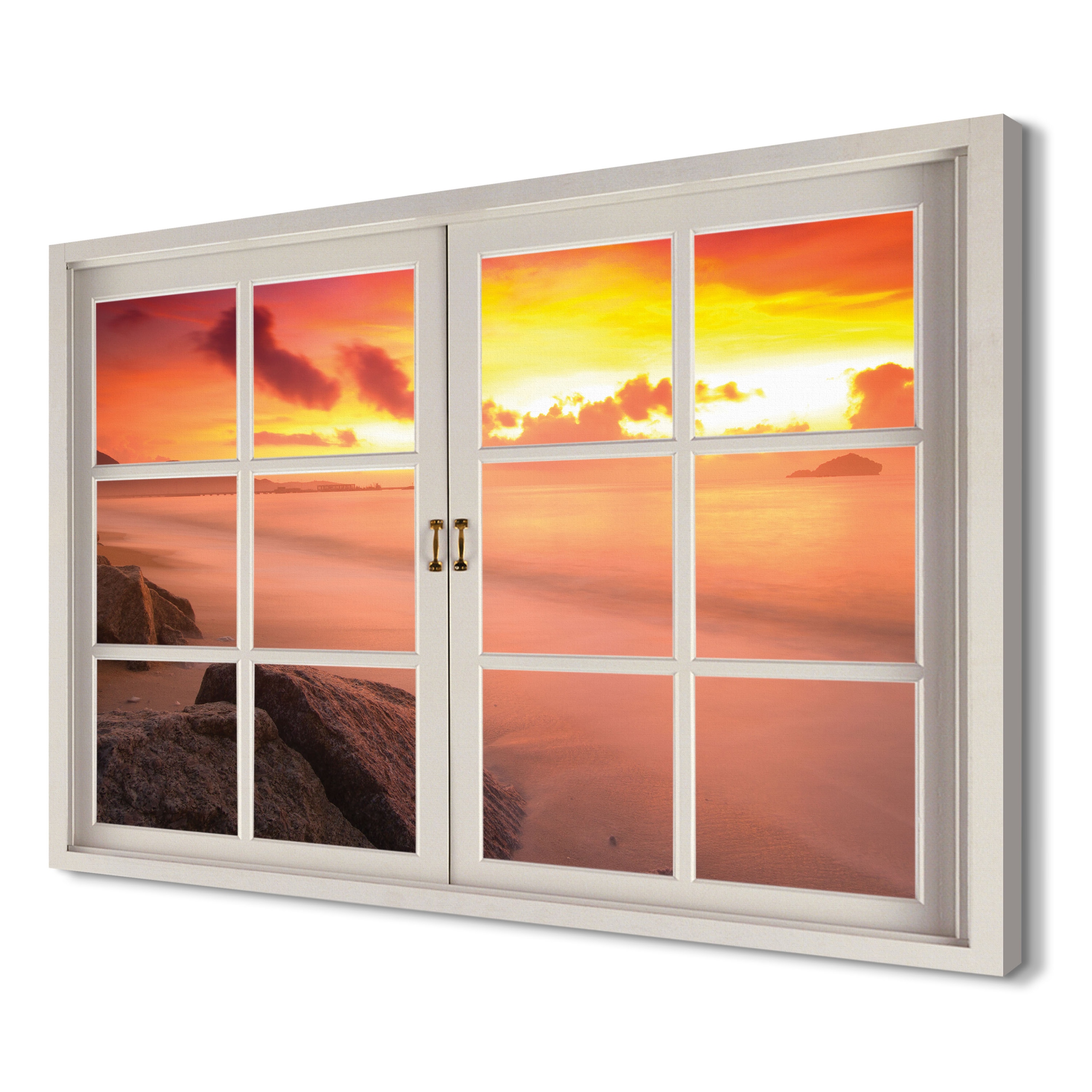 

Wschód słońca do pokoju 120x80 Foto na płótnie 3d