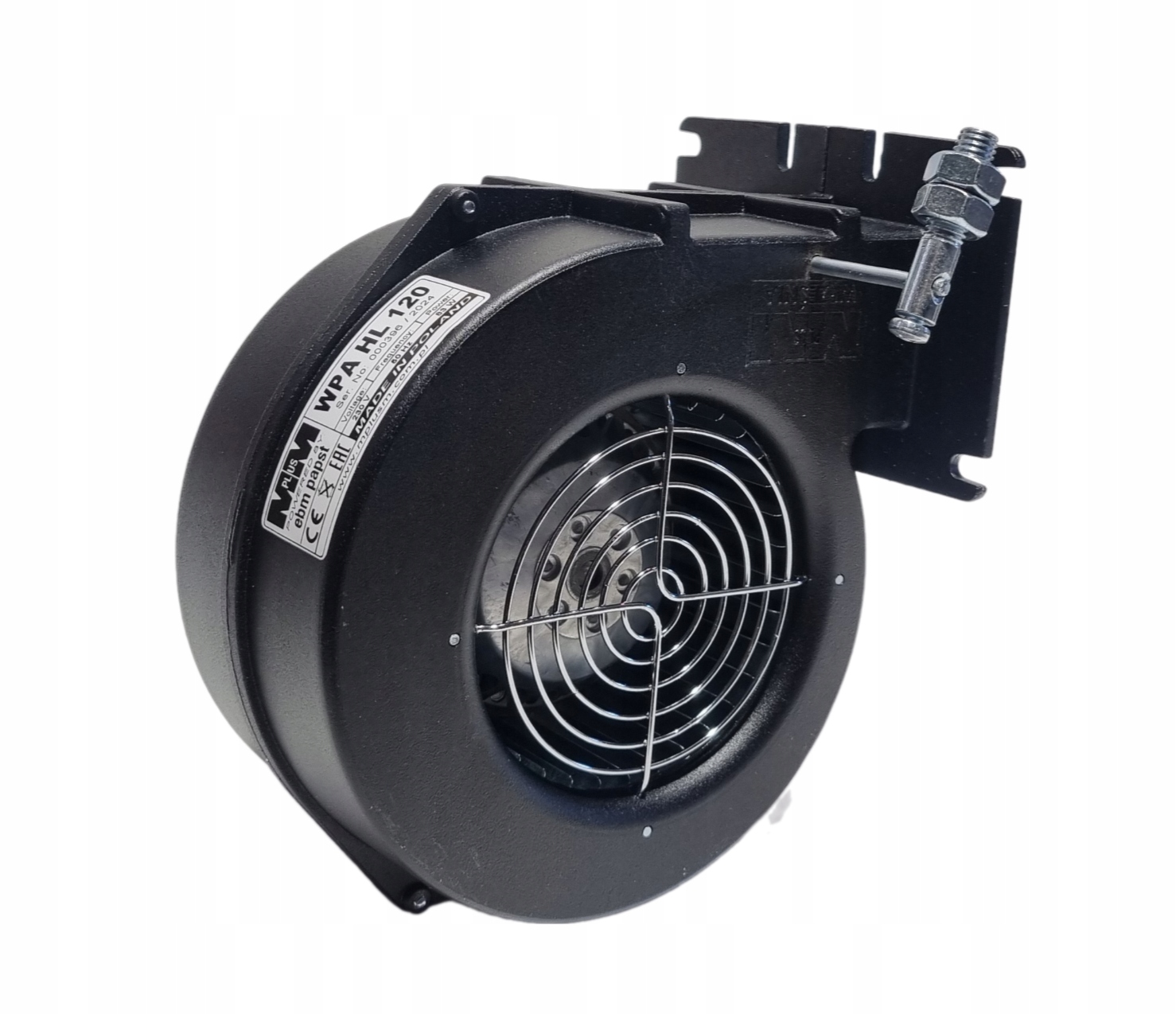 Ventilátor kotlovej pece Mplusm Wpa Hl 120 Hallov senzor