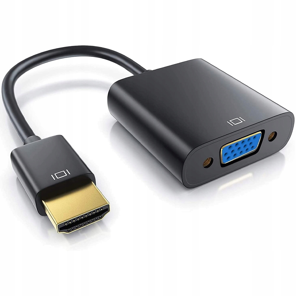 ADAPTER PRZEJŚCIÓWKA KONWERTER Z HDMI DO VGA DSUB Opinie, Cena Allegro.pl