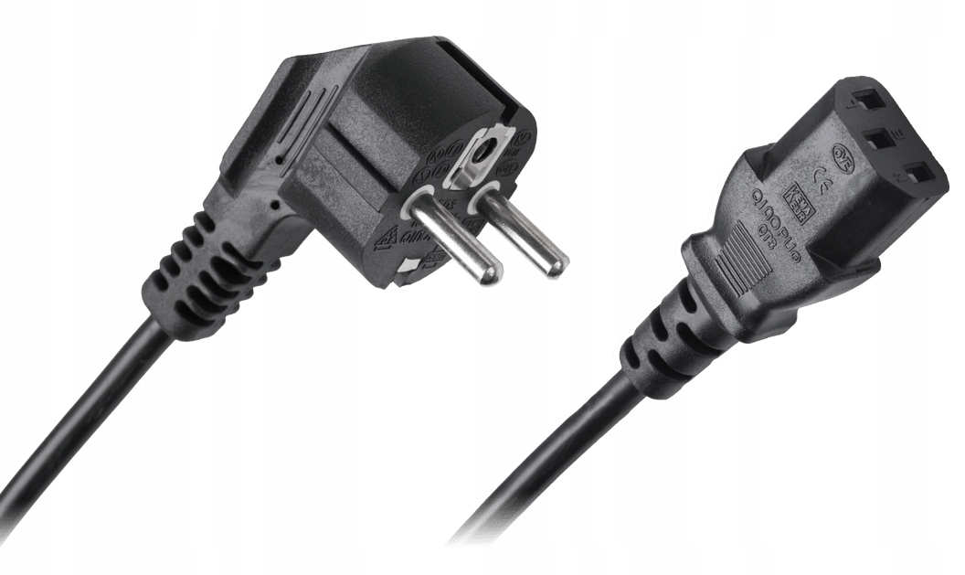 

Kabel zasilający sieciowy do komputera 3m