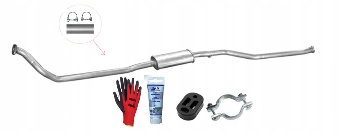 Citroen Berlingo 1.8 1.9 Diesel (1996-2000) Tlumič bonus