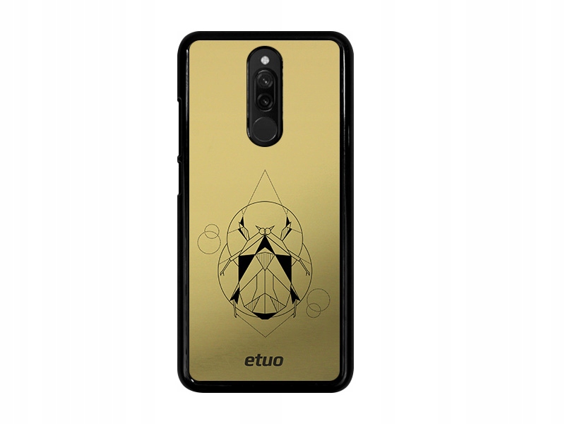 

Etui do Xiaomi Redmi 8 - Graver Hard Case - złoty