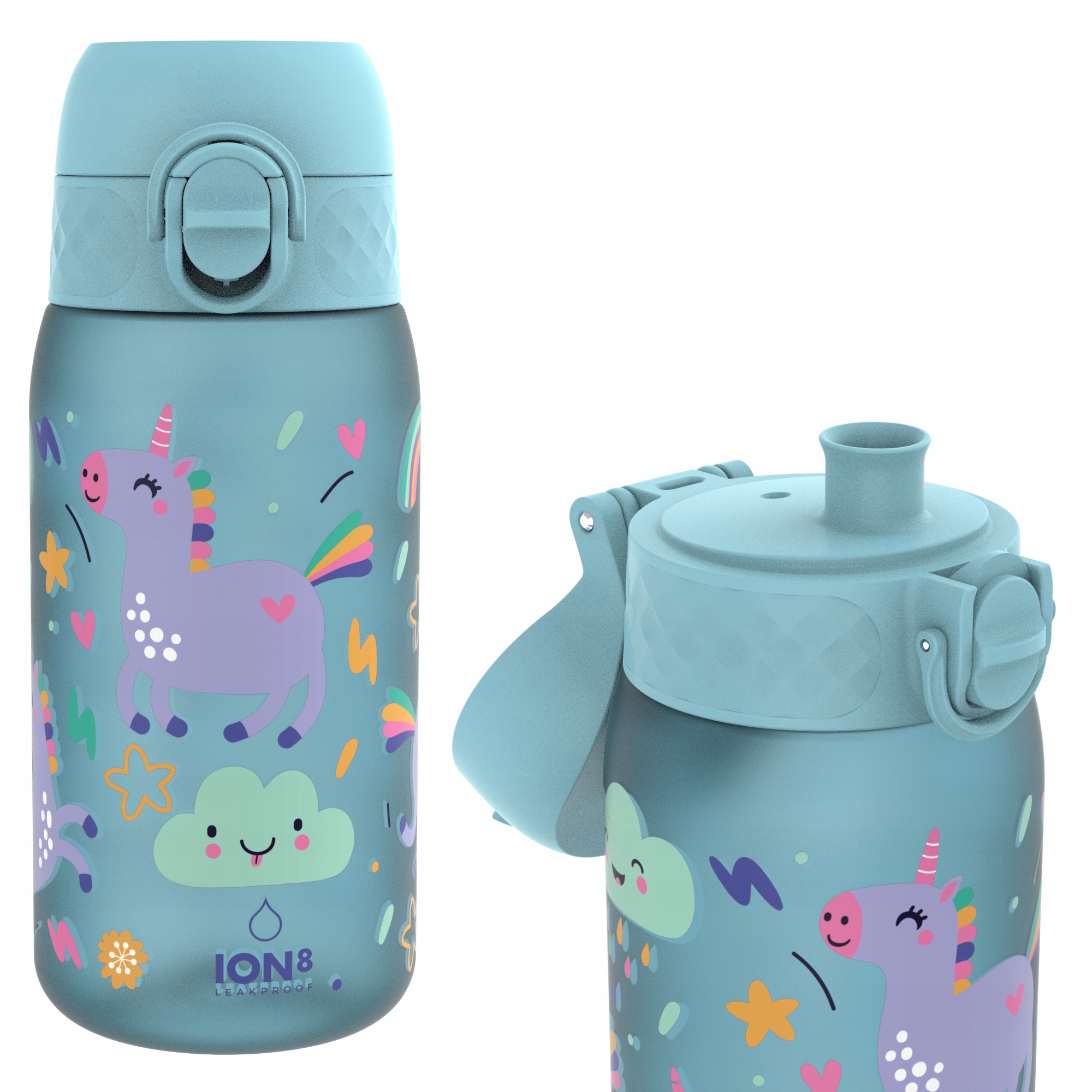 Bidon Przedszkolny Szkolny Unicorn Jednorożec ION8 0,35 L 350 ml
