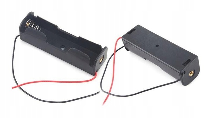 Pojemnik Koszyk Na 1 Ogniwo Baterię 18650 1S 3,7V