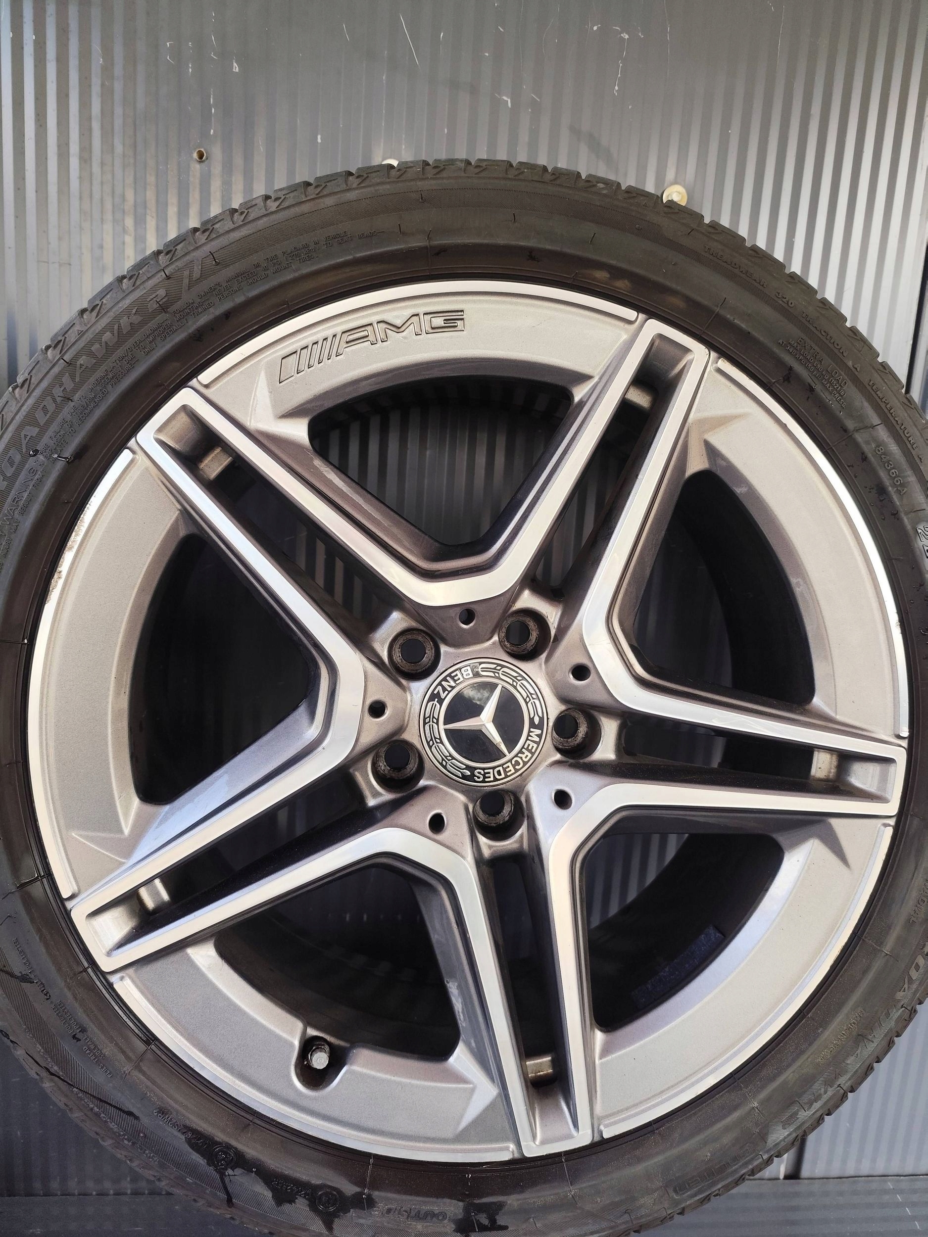 MERCEDES CLA W118 wheels discs ALU 225/45/18 KOMPLET DEMONTAZ