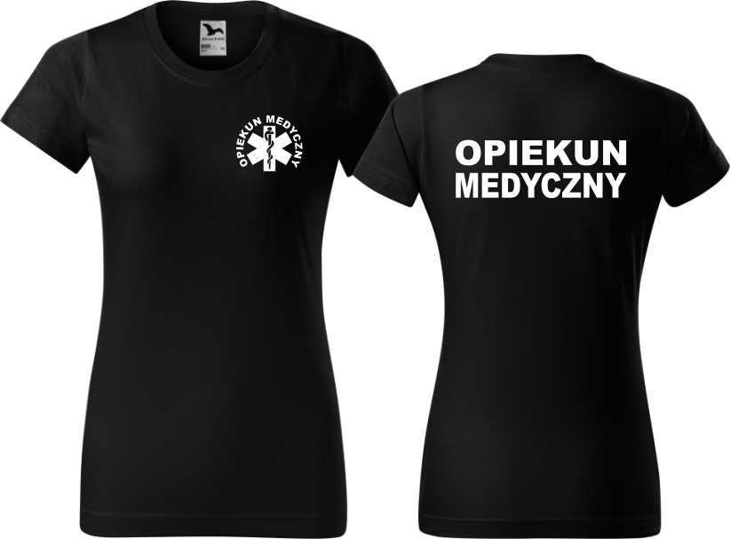 

Koszulka Medyczna Opiekun Medyczny Czarna S