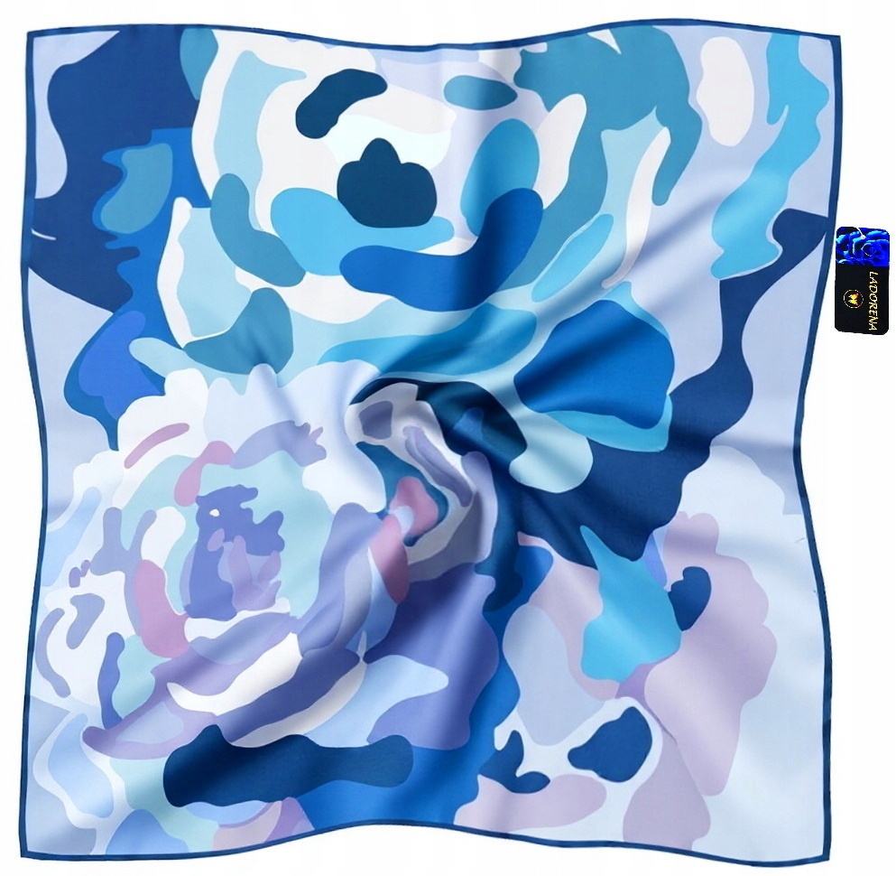 Šátek Hedvábný Šátek 100% Hedvábí Přírodní Moruše Prémiová Kvalita 90x90