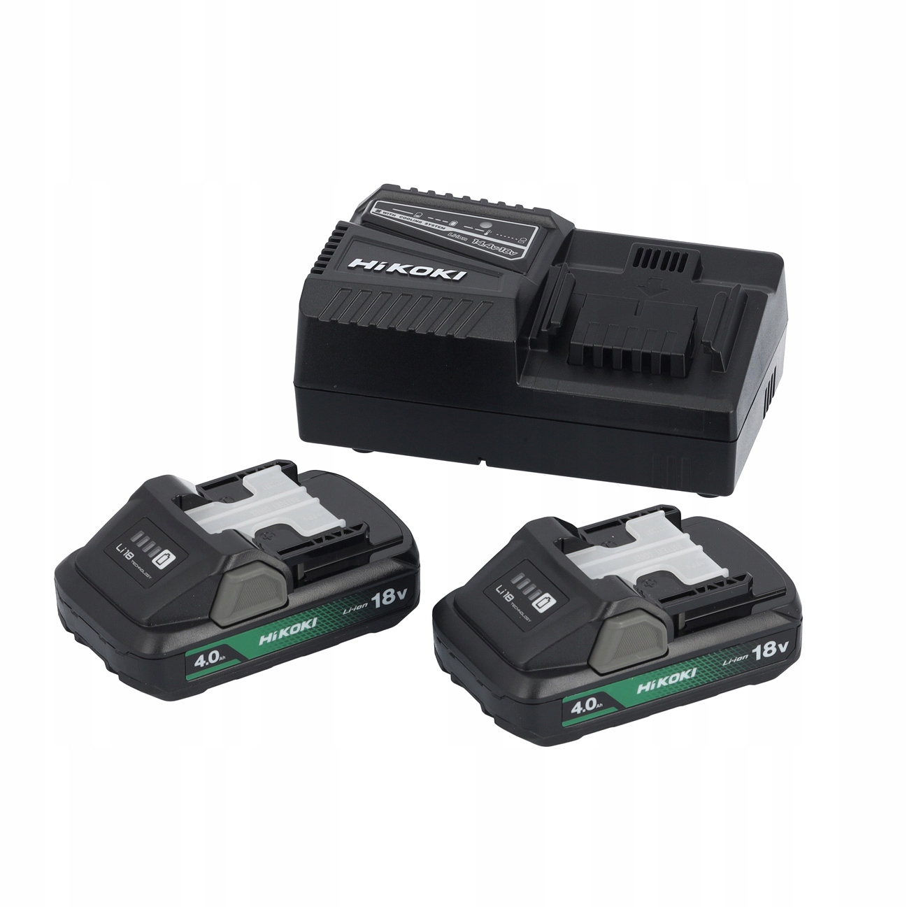 Ładowarka i 2 akumulatory 18V 4,0Ah Hikoki UC18YFSL Wez Zestaw Startowy