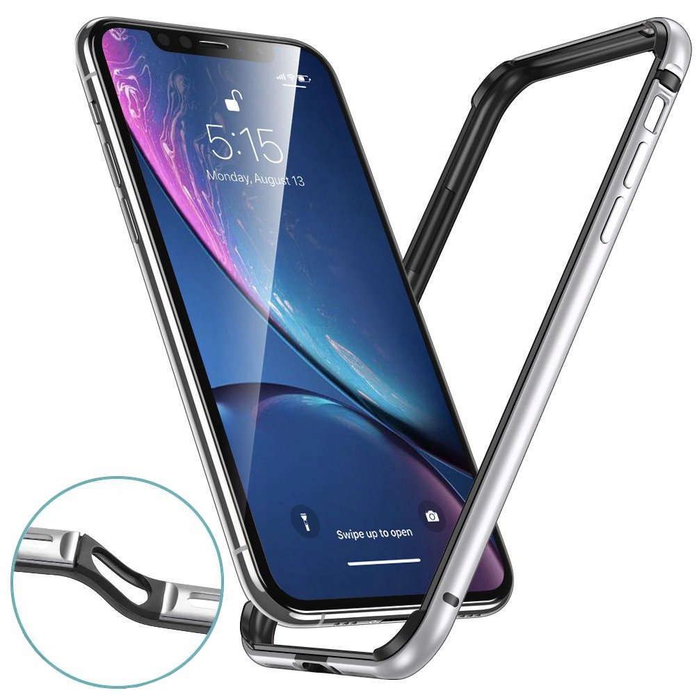 

Pancerne Etui Aluminium Obudowa Ramka Do iPhone 11