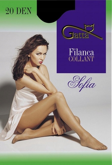 Gatta SOFIA rajstopy elstil 20den beige r.5 Rozmiar 5