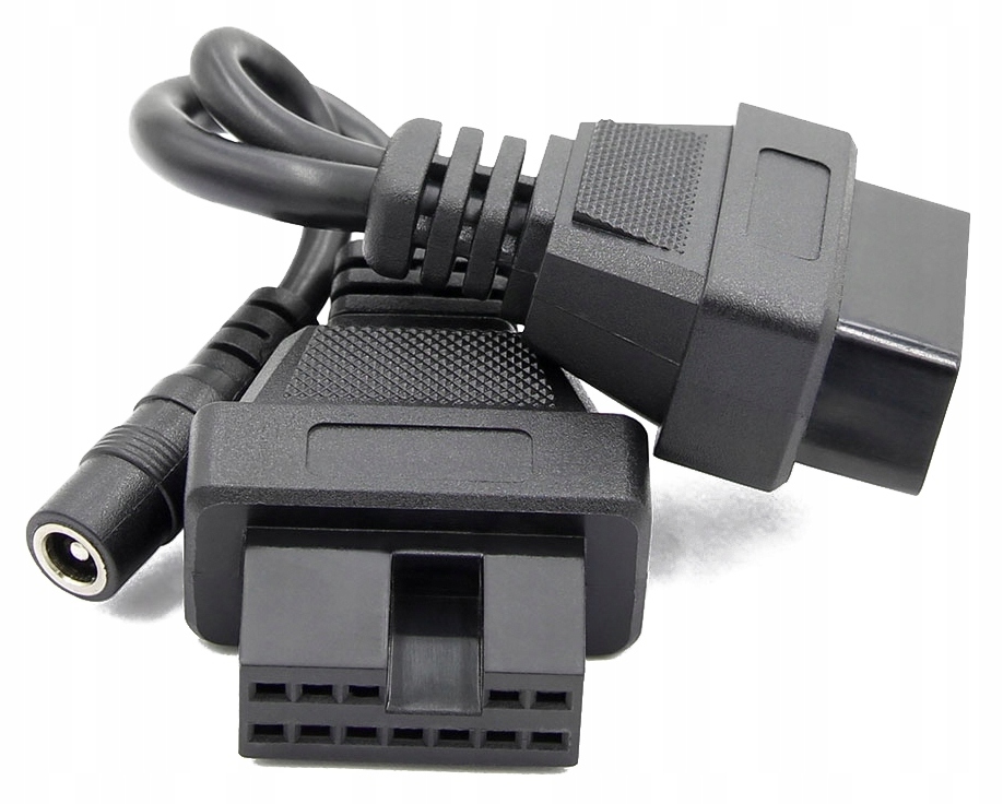 Przejściówka Adapter Mitsubishi 12pin OBD2 Jakość! Kabel Przewód 12 pin