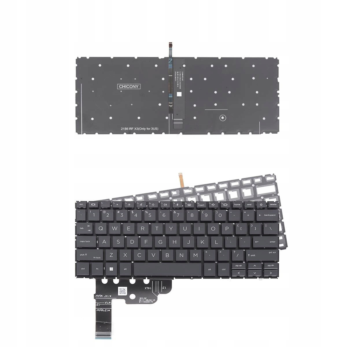 Klávesnice Pro Hp Elitebook 840 G9 830 G9 845 G9 840 G10 Podsvícená Led