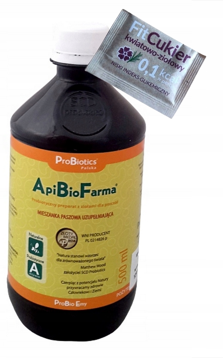 

Apibiofarma probiotyk dla pszczół mieszanka 500ml