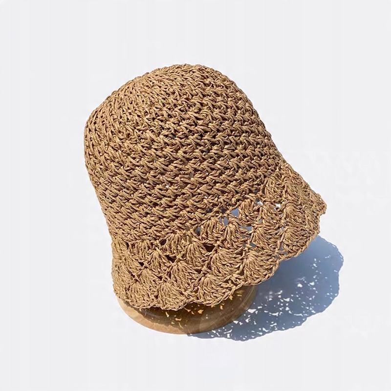 

Kapelusz Bucket Słomkowy Plażowy