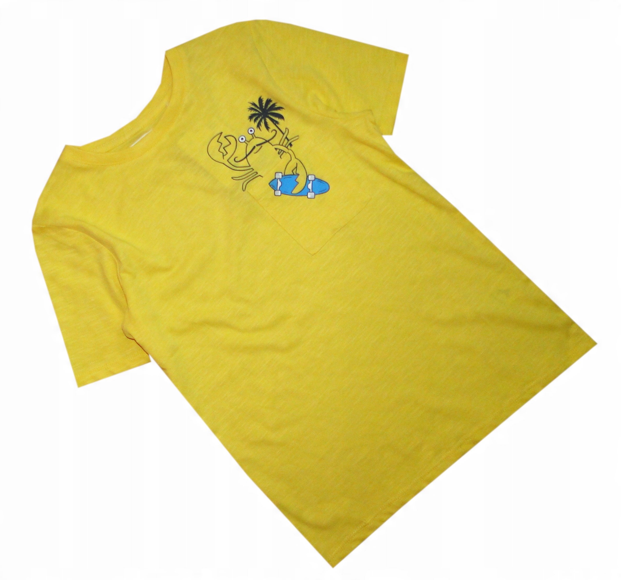 

C&a Koszulka 110 T-shirt Krab Kieszonka