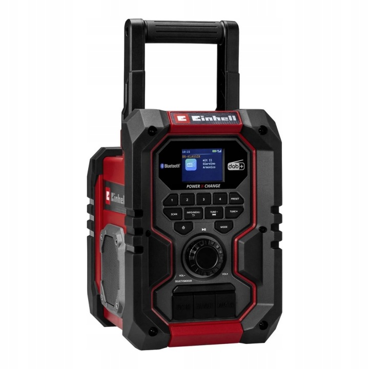 Te-cr 18 LI Akumulátorové stavební rádio Dab+