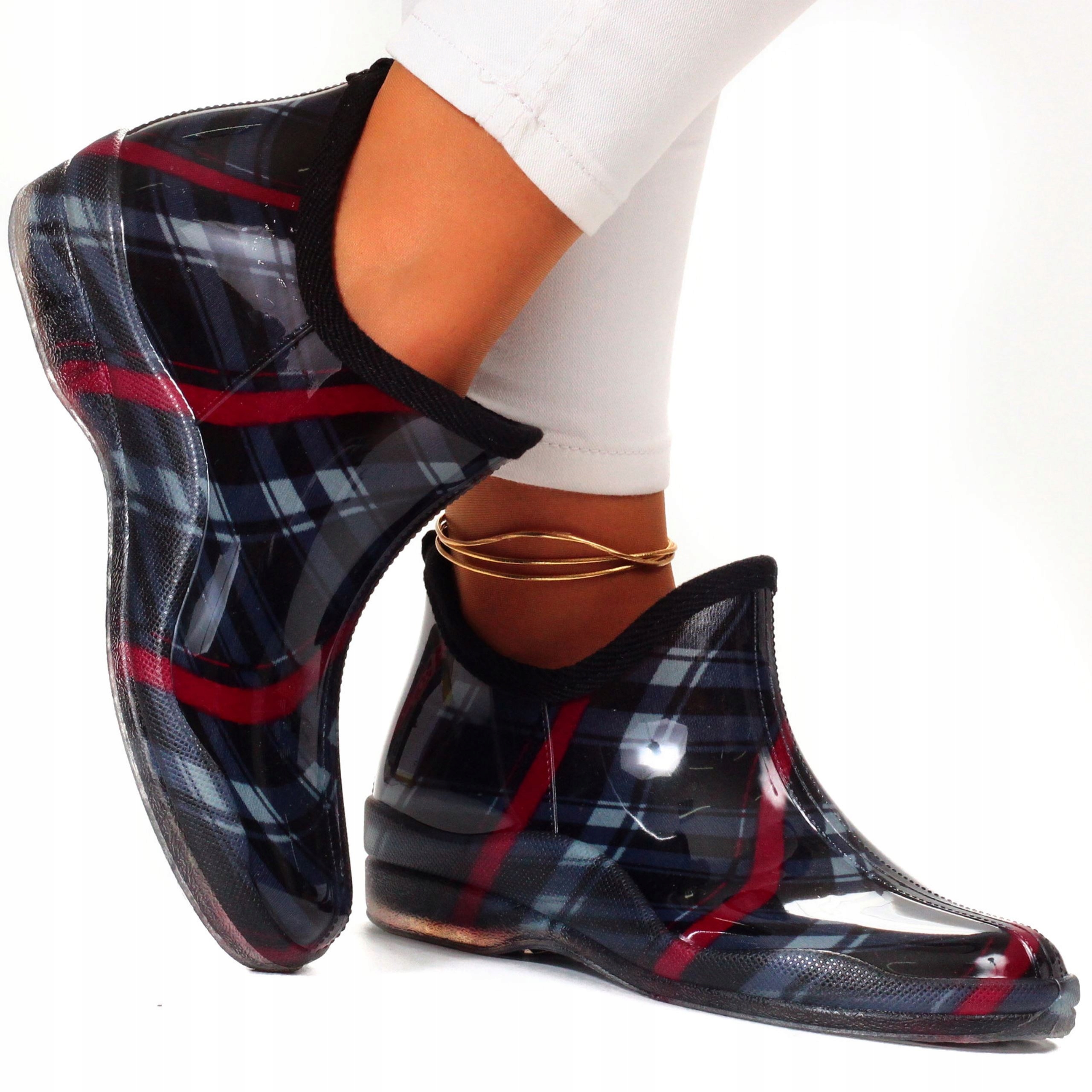 KALOSZE DAMKSIE ELEGANCKIE GUMIAKI NISKIE GUMOWCE Kod producenta LFF39-03123