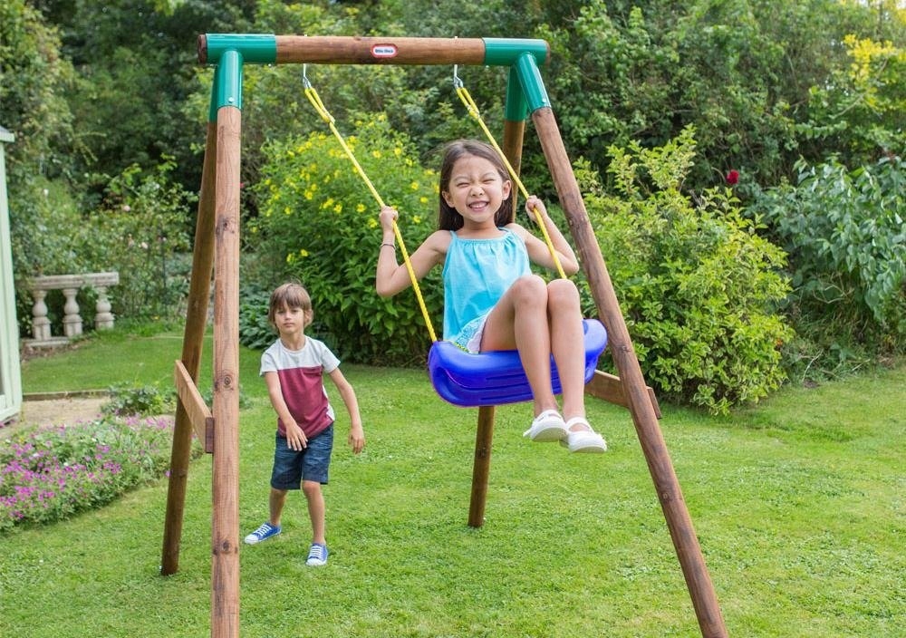 HUŚTAWKA OGRODOWA DOMOWA BEZPIECZNA DLA DZIECI DESKA SIEDZISKO PLASTIKOWA Waga produktu z opakowaniem jednostkowym 0.75 kg