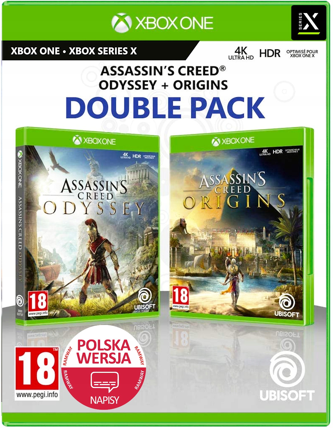 

Assassin's Creed Origins Odyssey Pl Xbox One Sx